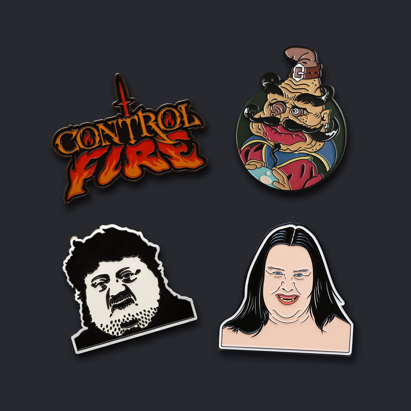 Meat Canyon Enamel Pin Set