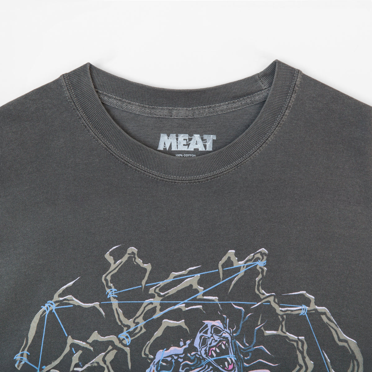 Meat Canyon Tug Tee - Graphite