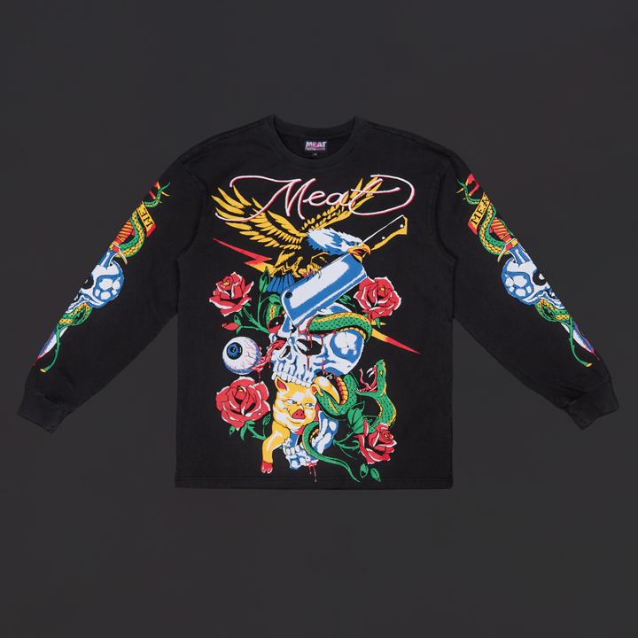 Meaty Hardy Long Sleeve Tee