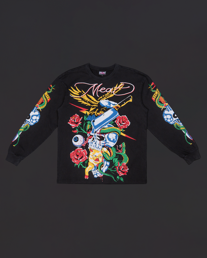 Meaty Hardy Long Sleeve Tee