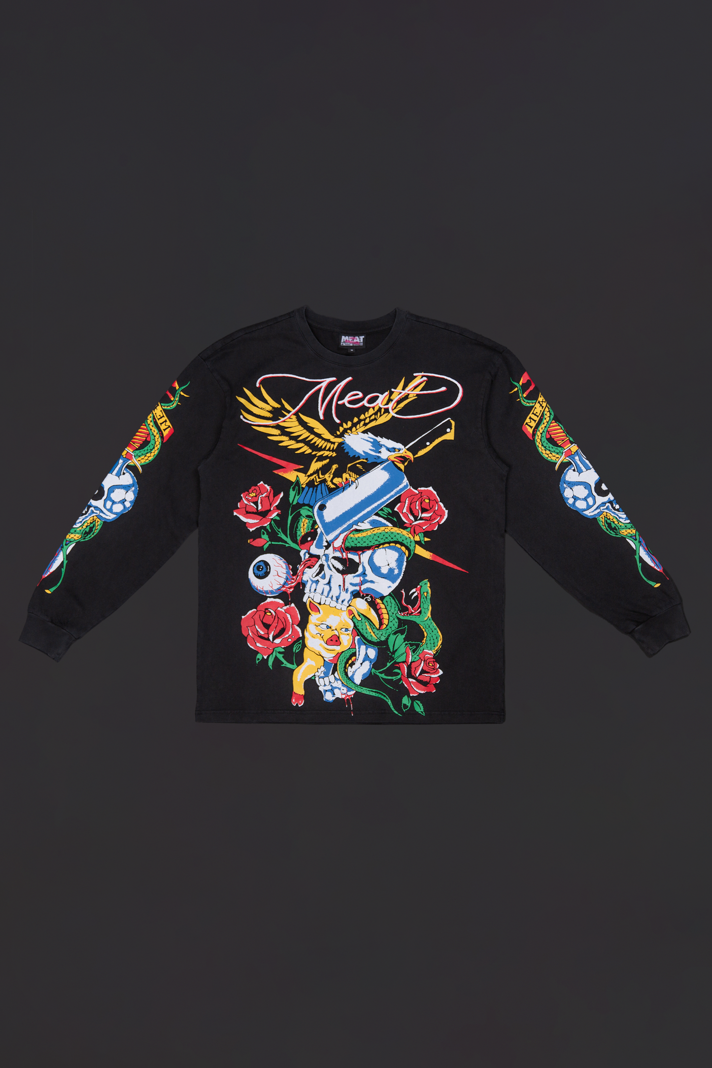 Meaty Hardy Long Sleeve Tee