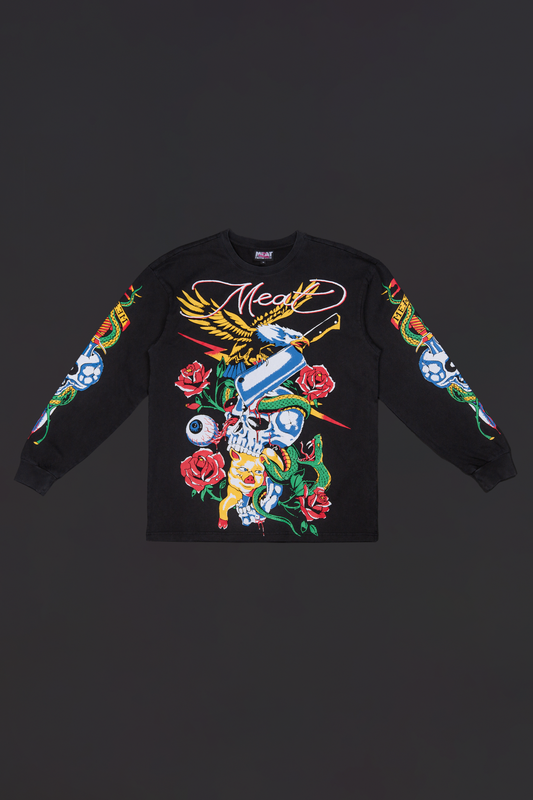 Meaty Hardy Long Sleeve Tee