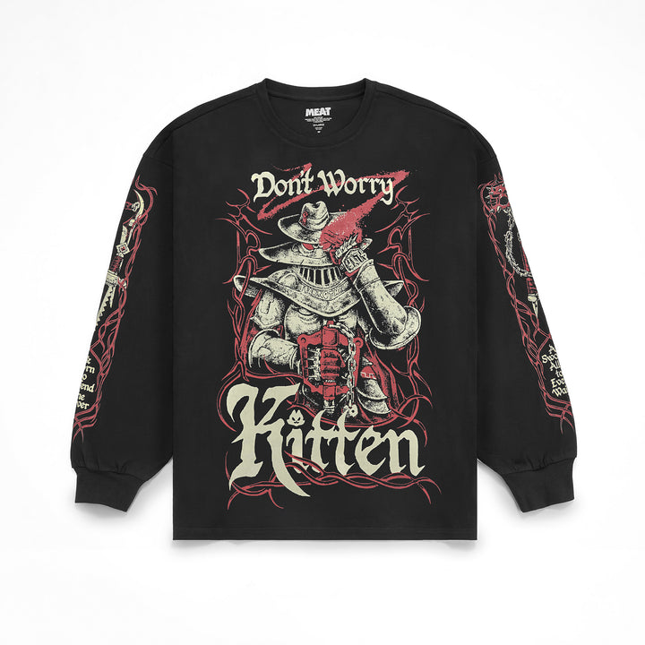 Don't Worry Kitten Long Sleeve T-Shirt