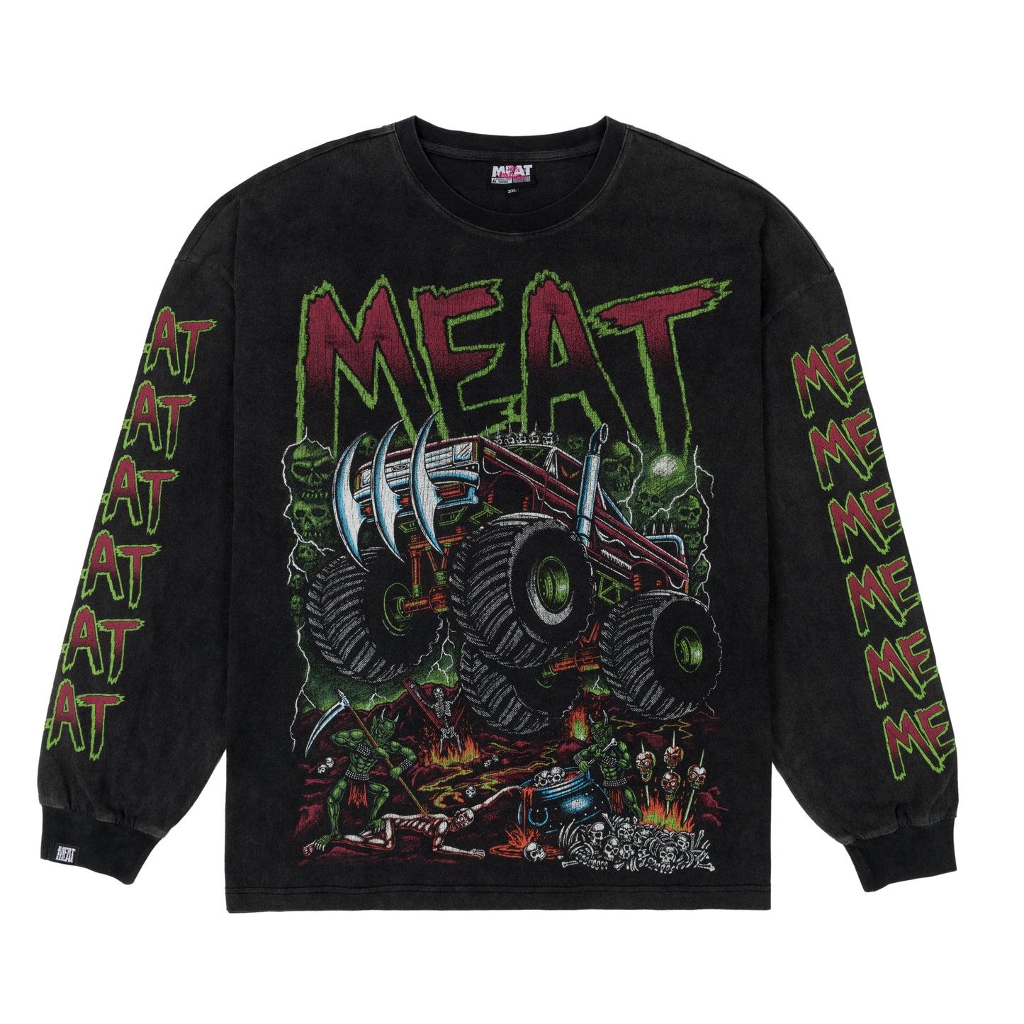Monster Truck Long Sleeve Tee