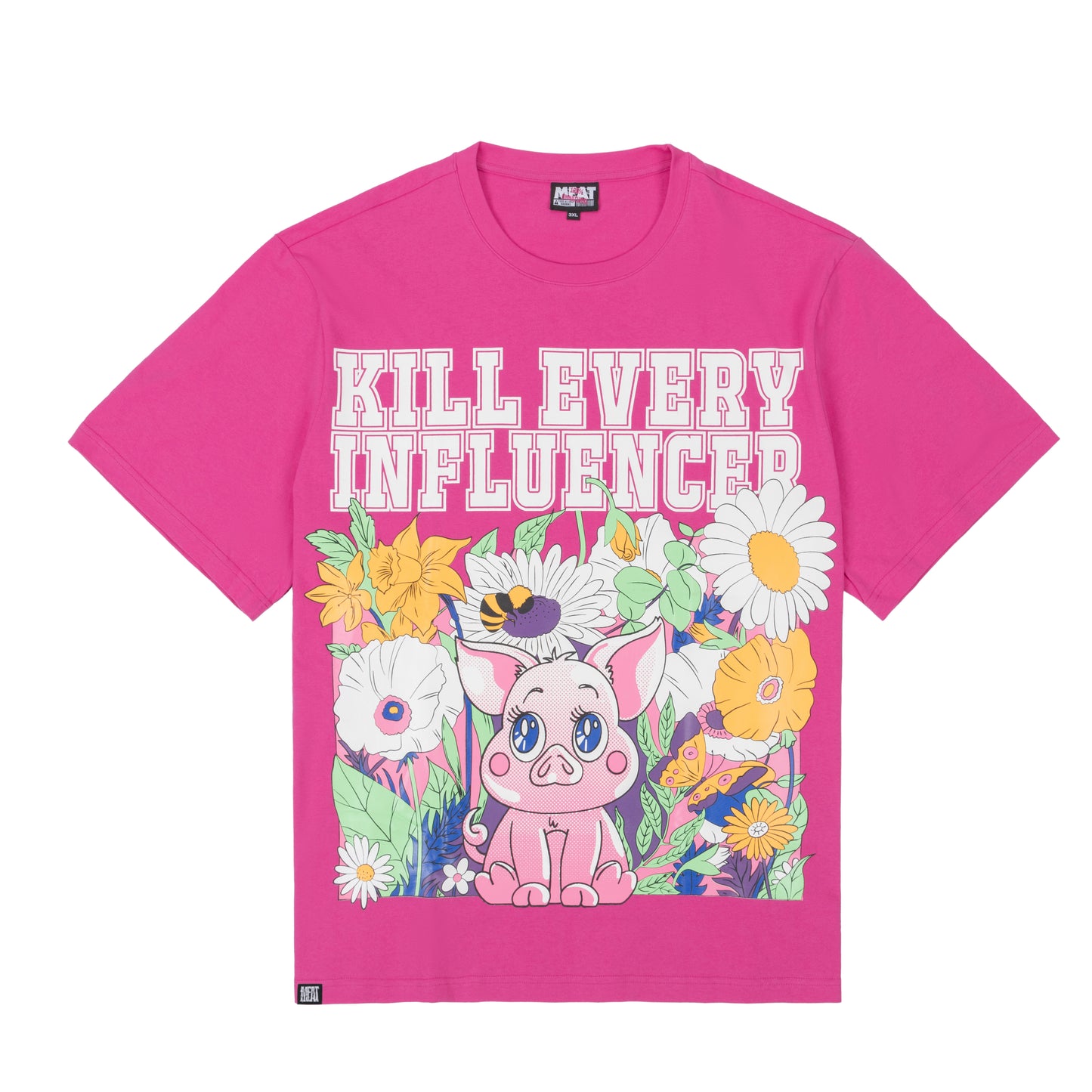 Influencers Pink T-Shirt