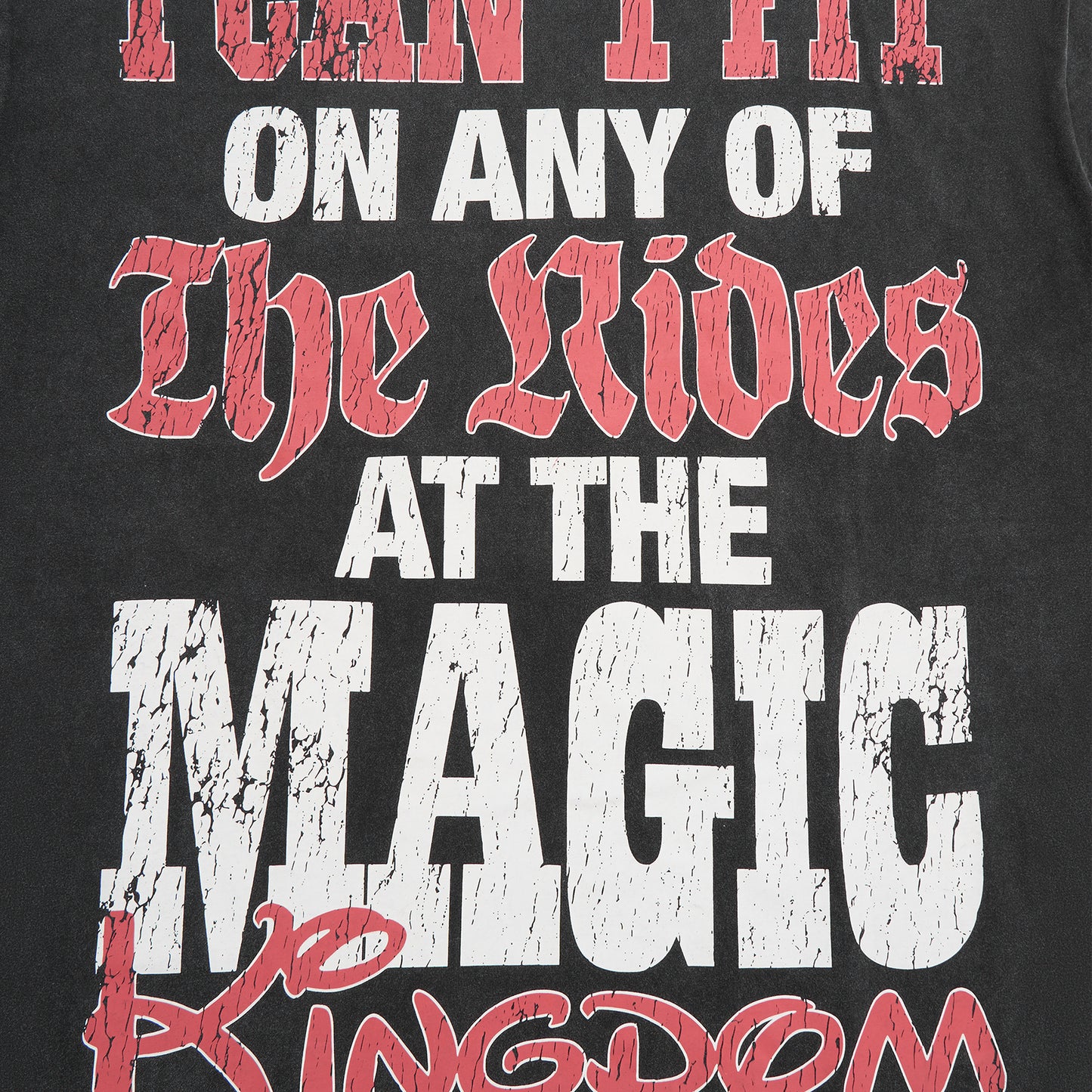 Too Big To Ride Tee