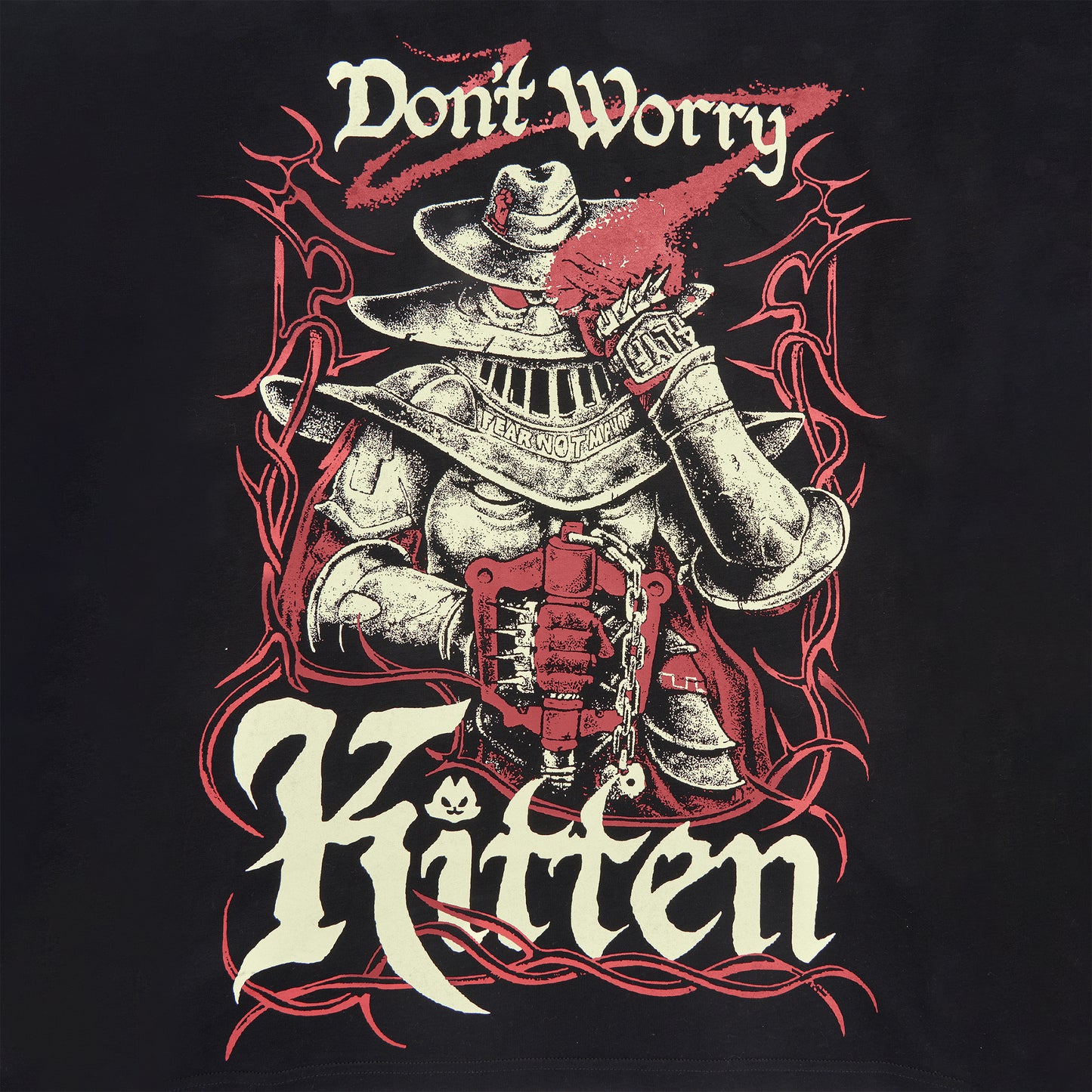 Don't Worry Kitten Long Sleeve T-Shirt