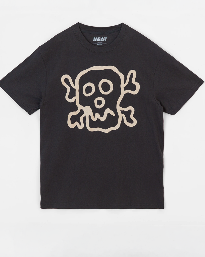 Meat Canyon Skull Tee - Black