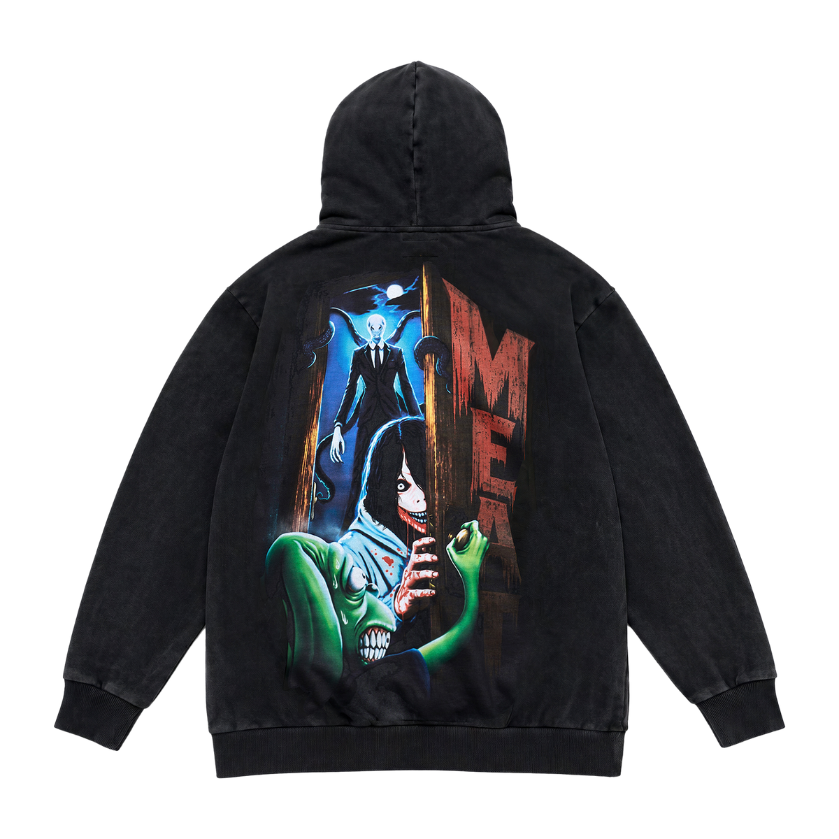 Knock Knock Hoodie - Black