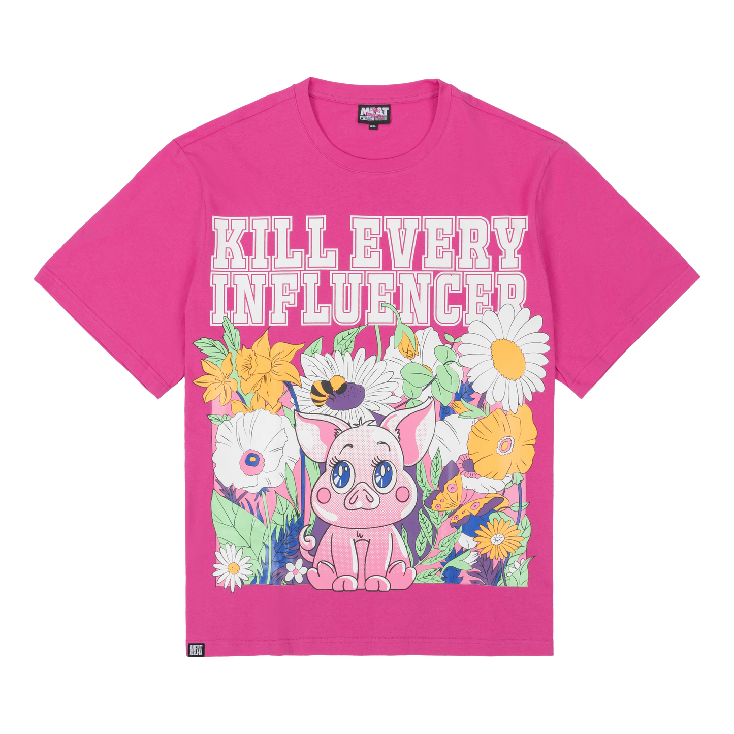 Influencers Pink T-Shirt