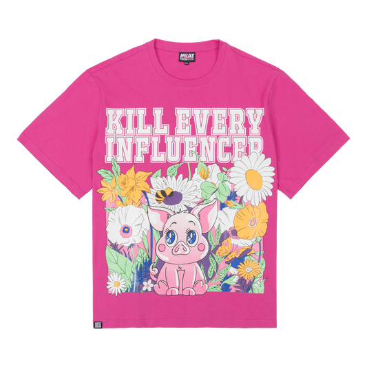 Influencers Pink T-Shirt