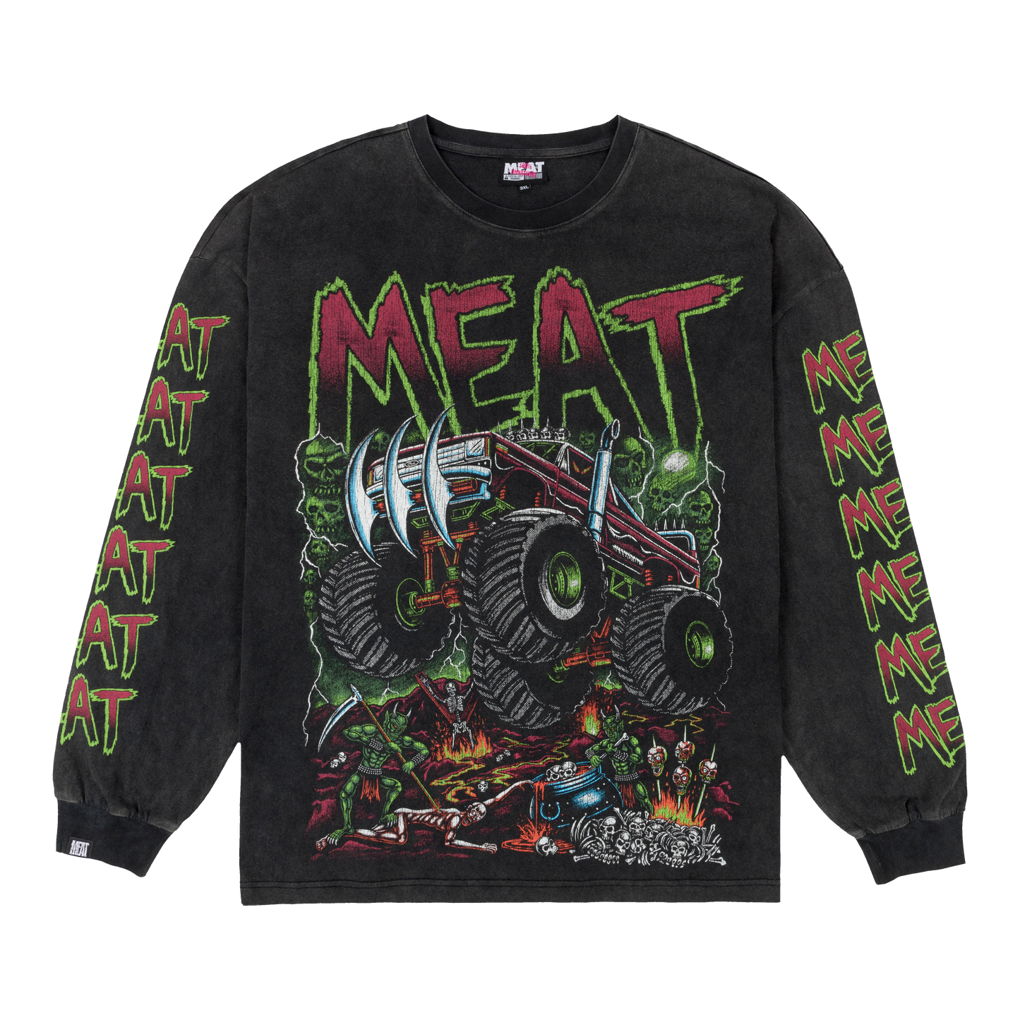 Monster Truck Long Sleeve Tee