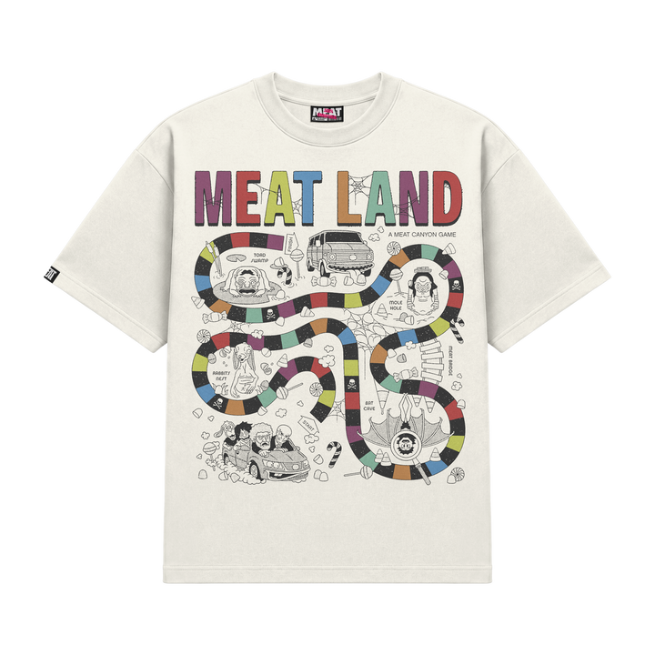 Meat Land T-Shirt - Off-White
