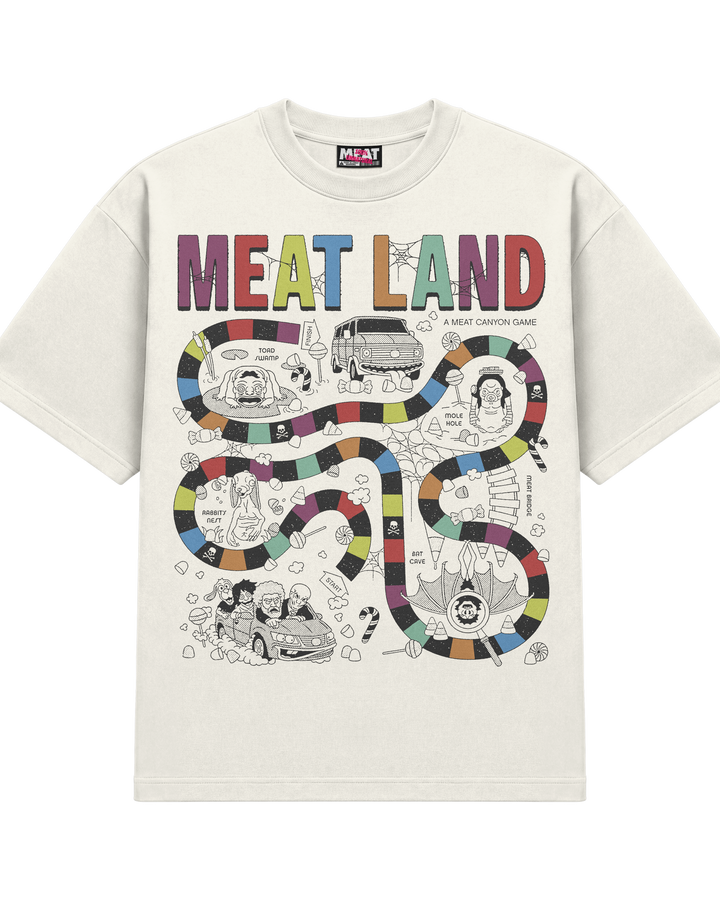 Meat Land T-Shirt - Off-White
