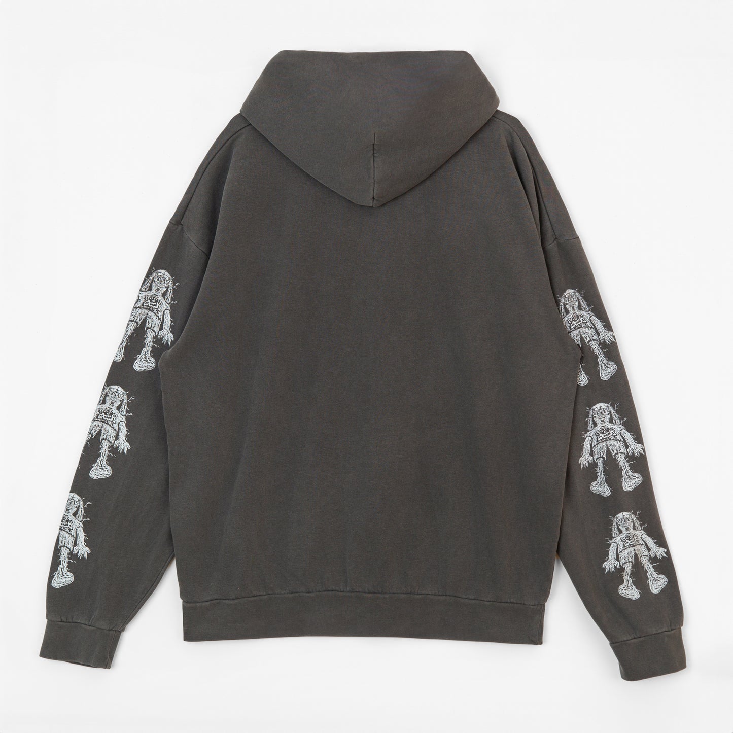 Meat Canyon Torn Hoodie - Pigment Black