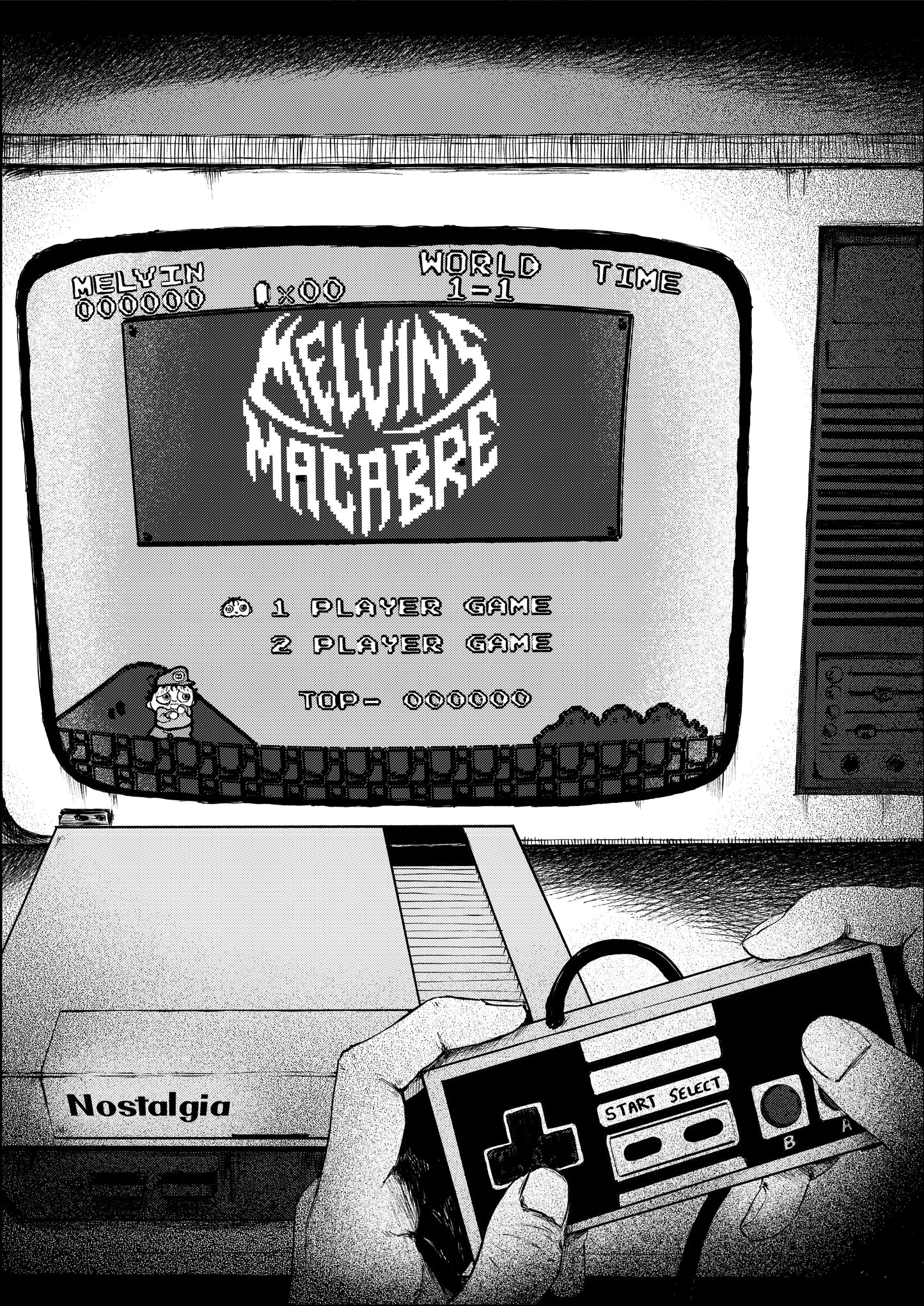 Melvin's Macabre Manga