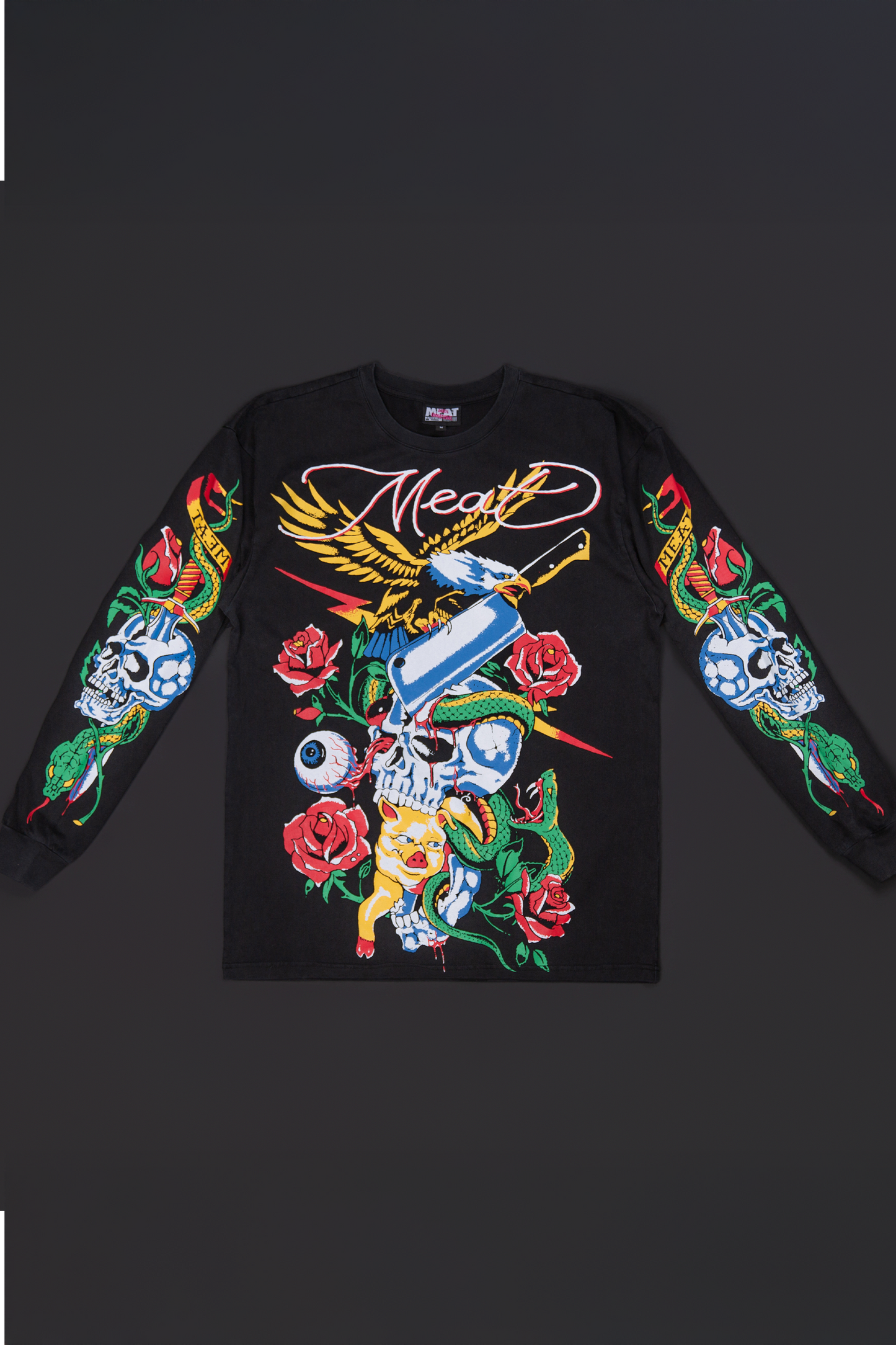 Meaty Hardy Long Sleeve Tee