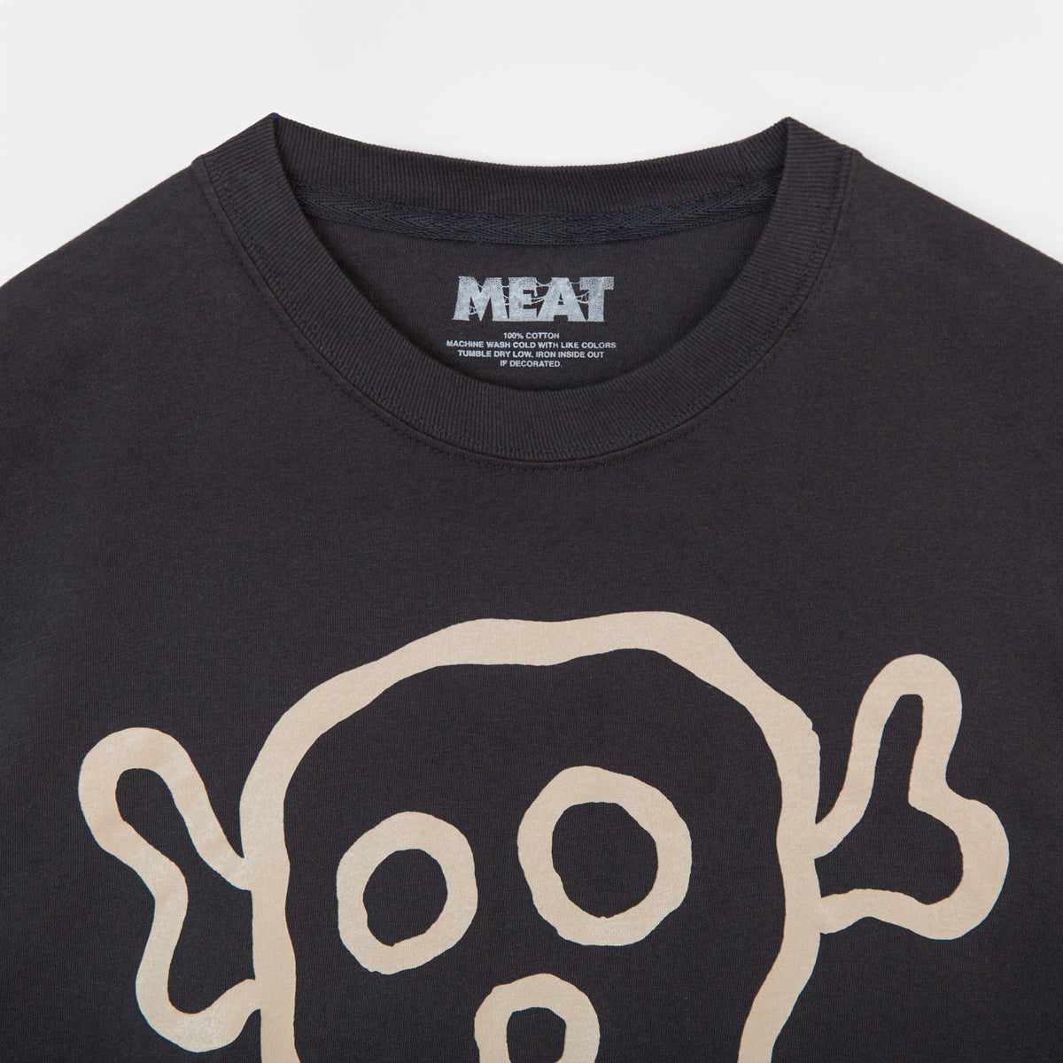 Meat Canyon Skull Tee - Black