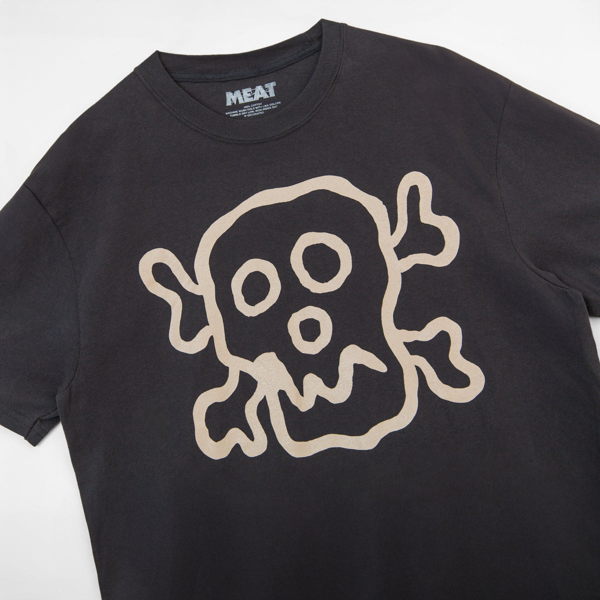 Meat Canyon Skull Tee - Black