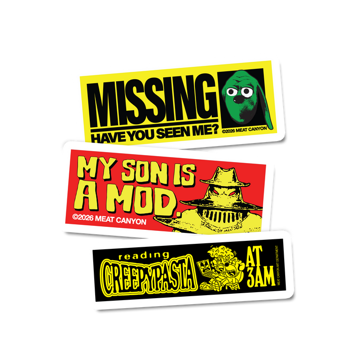 Bumper Sticker 3-Pack