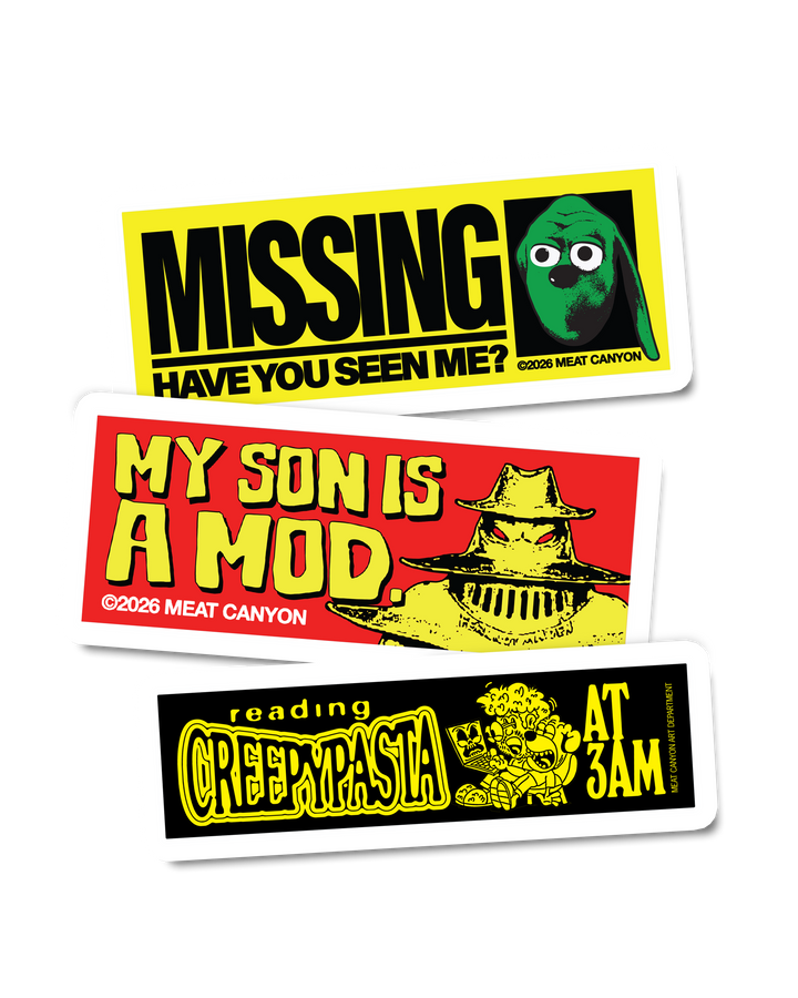 Bumper Sticker 3-Pack