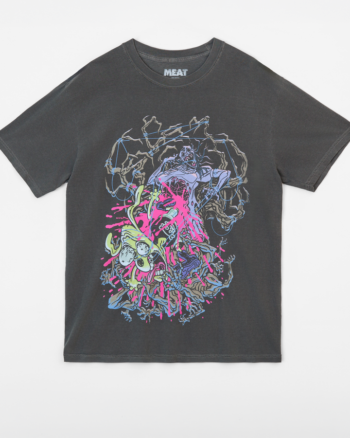 Meat Canyon Tug Tee - Graphite