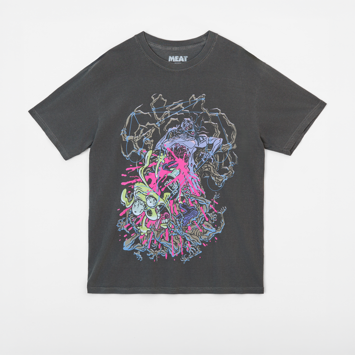 Meat Canyon Tug Tee - Graphite